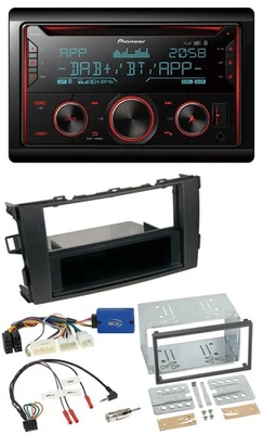 Pioneer 2DIN DAB Lenkrad Bluetooth USB CD Autoradio für Toyota Auris 2011-2012 s - Bild 1 von 4