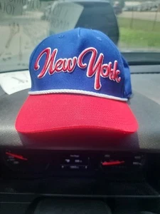 New York Giants NY Hat 47 Brand Clean Up Script Logo NFL Football Baseball Cap - Picture 1 of 4