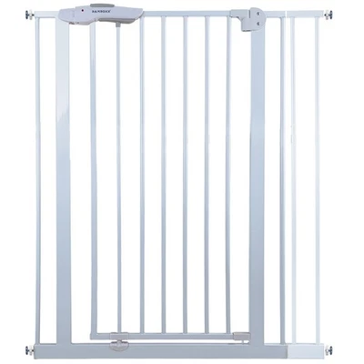 Absperrgitter Treppenschutzgitter weiß für 85-95cm Durchgang 110cm Hoch - Bild 1 von 4