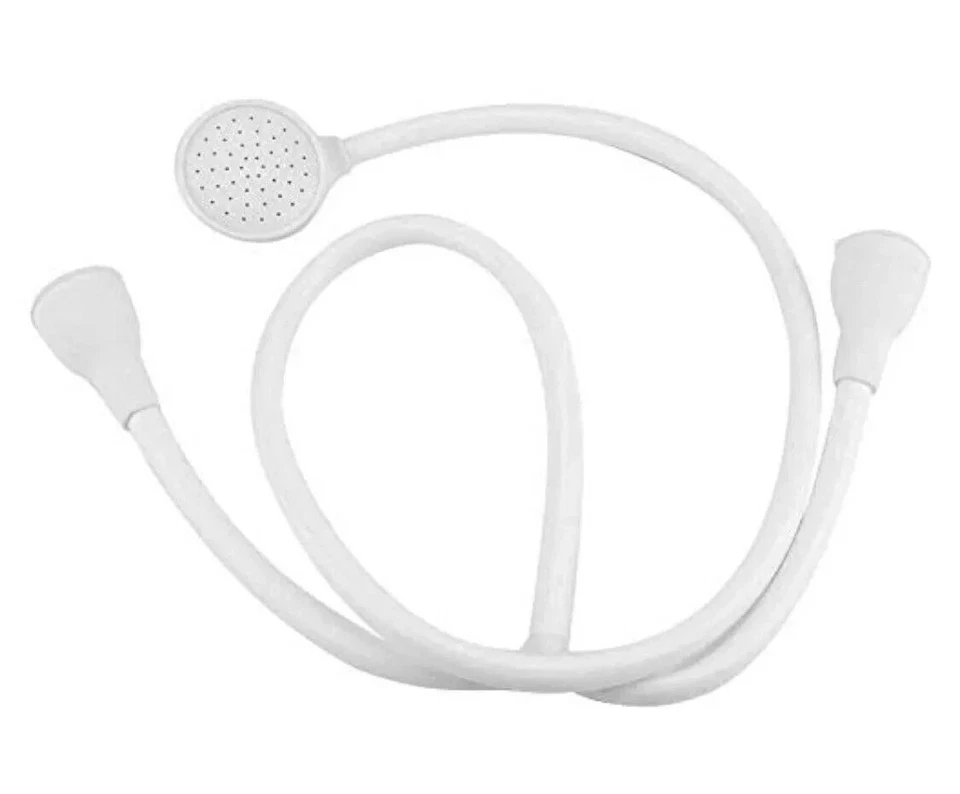 Double Tap Shower Spray Hose Bath Sink Attachment Head Lunar Washing Wide Push - Image 1 of 1