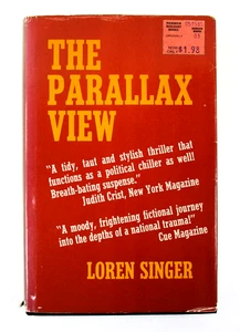 1st THUS ED "The Parallax View" Loren Singer - 1981 HC w/DJ Second Chance Press - Picture 1 of 6