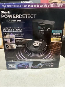 SHARK DETECT PRO SELBSTENTLEERENDER SAUGROBOTER AUTO TIEFENREINIGUNG TEPPICHE - SCHWARZ/SILBER - Bild 1 von 13