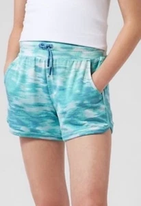 Athleta Girl Tie Dye Girls XL Ride The Wave Turquoise Multi Shorts NWT - Picture 1 of 9