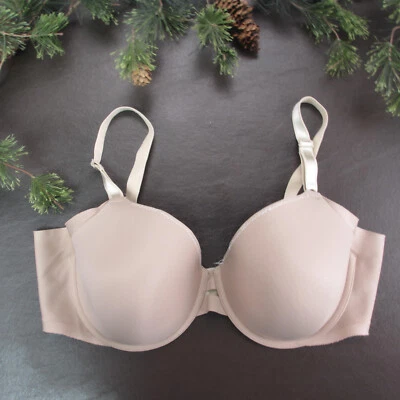 Warners Bra Size 40C Pink Padded Underwire Adjustable Clasp Back - Image 1 of 4