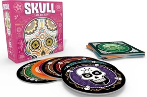 Skull Game Bluffing Card Party Game | Ages 10+ | 3-6 Players | by Asmodee Games - Picture 1 of 6