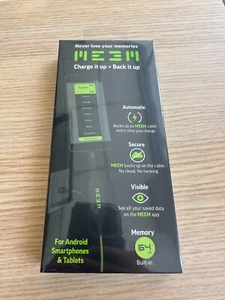 MEEM Android 64GB Charger Automatic Data Back Up Memory Stick - Picture 1 of 3