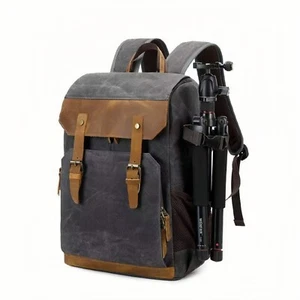 Large capacity Camera bag Thickened canvas Waterproof wear-resistant photography - Picture 1 of 14