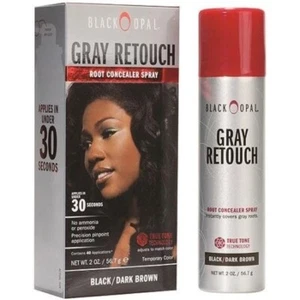 Black Opal Gray Retusche Wurzel Concealer Spray, schwarz/dunkelbraun, 2 Oz. von Schwarz - Bild 1 von 1