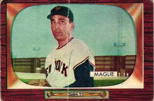1955 Bowman - Sal Maglie #95 - New York Giants - Bild 1 von 2