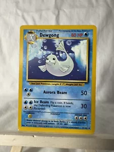 Dewgong 25/102 – 1999 Pokémon Base Set – WOTC – Excellent/Near Mint - Picture 1 of 2