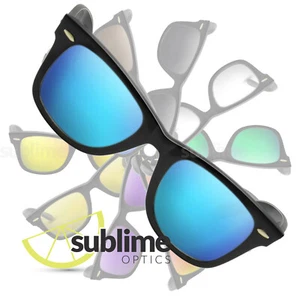 Lentes de repuesto POLARIZADAS azules metálicas para Ray Ban Original Wayfarer 54 mm - Imagen 1 de 5