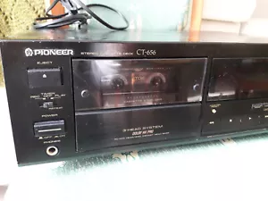 High End Kassettenrekorder Cassettendeck Pioneer CT 656 3-Kopf Dolby HX HI-FI - Bild 1 von 17