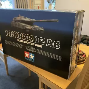 Tamiya 1/16 Leapord 2 A6 1050312 RC Main Battle Tank Kit - Picture 1 of 24