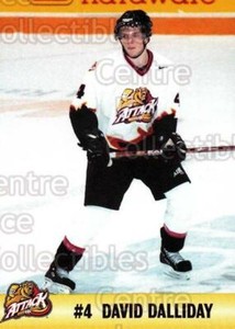 2001-02 Owen Sound Attack #4 David Dalliday