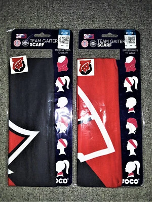 UW Wisconsin Badgers Bucky Badger Gaiter Bandana Scarf Lot - Image 1 of 2