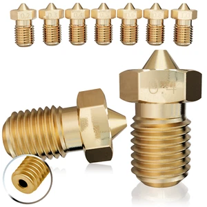 Düse Nozzle 0,4mm passend für E3D V6 Anycubic i3 Anycubic Chiron Mega 0,2mm-1mm - Bild 1 von 40