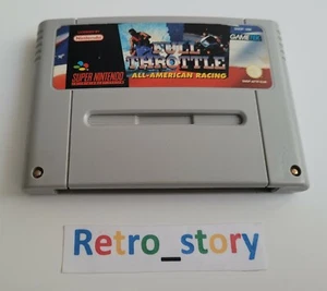 Super Nintendo SNES - Full Throttle All-American Racing - PAL - EUR - Photo 1/4