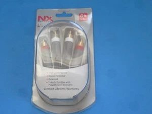 Nexxtech “RCA Audio Cable” 6ft NIP - Picture 1 of 5