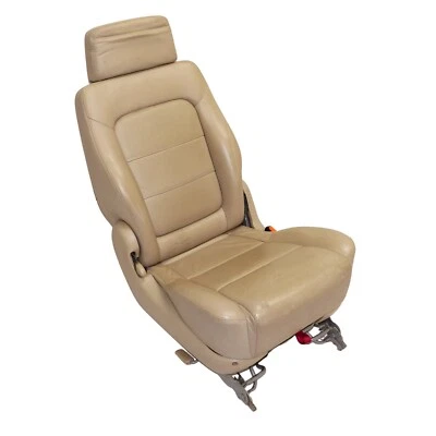 Sedile IN Pelle Posteriore Destra 3. Fila Ford Galaxy I Monoposto Forati Beige - Image 1 of 4