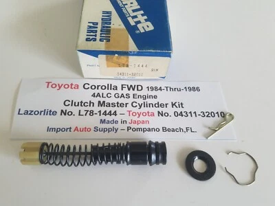 Kit de cilindro maestro embrague motor 1.6 4alc Toyota Corolla tracción delantera 84-86 Foto 1 de 3
