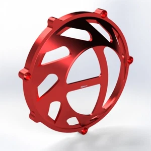 Ducati carter frizione "Blade" rosso NUOVO - clutch cover red NEW - Foto 1 di 1