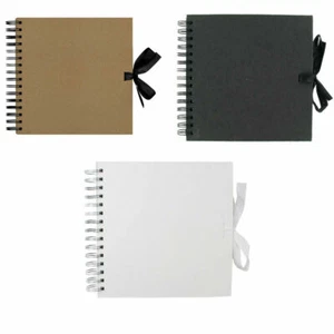 Create Your Own Scrapbook 12" x 12" Inches, Art & Craft, White Brown Black New - Picture 1 of 8