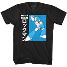 Megaman Rokkuman Japanese Release Men&#39;s T Shirt Vintage Classic Gamer Capcom