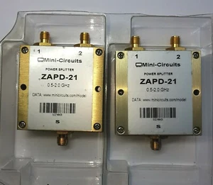 NUEVO Combinador de divisor de potencia 0,5 ~ 2,0 GHz Mini-Circuitos ZAPD-21 MCL 2-vías-0° 10W - Imagen 1 de 7