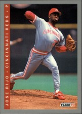 1993 Fleer Baseball Card #41 Jose Rijo