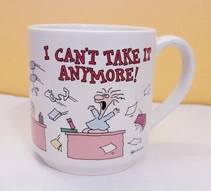 I Can't Take It Anymore Anna B Mugs Yolanda Nave 1987 Coffee Cup Mug Free Shipp - Picture 1 of 4