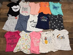 Toddler Girls Clothing Lot 2T/24M Shirts, Dresses, Shorts, Tees 20+ Pieces Mixed - Picture 1 of 7