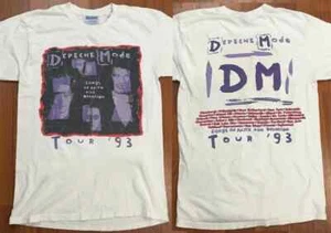 Depeche Mode Songs Of Faith And Devotion 1993 Tour Concert T-Shirt - Picture 1 of 2