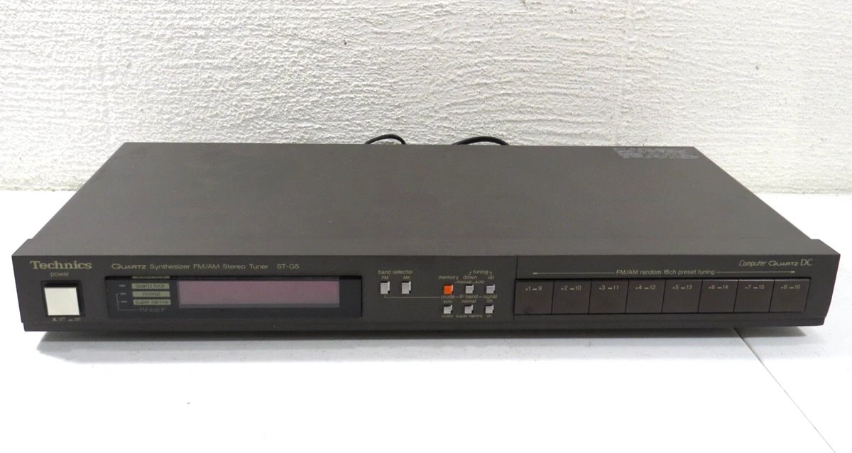 Technics ST-G99V AM/FM/TVチューナー Technics ST-G99V AM/FM/TVチューナー Technics ST-G99V