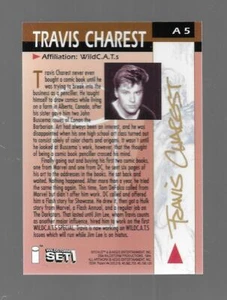WildStorm Set I 1994 Autograph Card A5 Travis Charest  - Nychus  - Picture 1 of 3