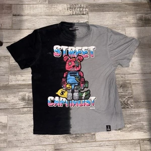 Camiseta Edición Limitada REBEL MINDS Street Capitalist Bear Parche Talla 2XL Hombres Anime - Imagen 1 de 9