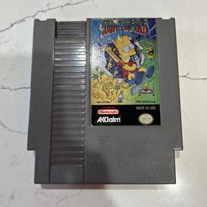 The Simpsons: Bart vs. the World (Nintendo NES) Cartridge Only - Picture 1 of 5