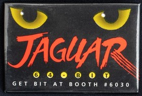 RARE / VINTAGE - ATARI JAGUAR - Promotional Pin (circa 1994)