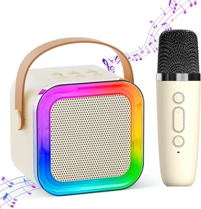 Mini Máquina de Karaoke para Niños Adultos,Altavoz Bluetooth Portátil, 1-2 Mi Inalámbrico - Imagen 1 de 19