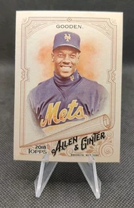 2018 Topps Allen & Ginter #346 Dwight Gooden New York Mets Baseballkarte - Bild 1 von 2