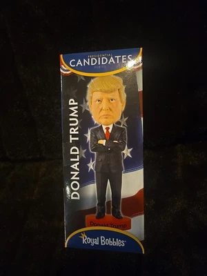 Bobblehead Presidente Royal Bobbles Donald Trump con Caja NUEVO Foto 1 de 4