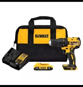 DEWALT 20V Li-Ion 1/2" Compact Drill/Driver Kit w/ Batt & Charger DCD777D1 NEW - Picture 1 of 4