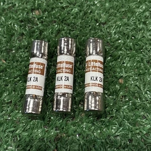 LITTLEFUSE KLK  2A  600VAC Lot Of 3 - Picture 1 of 2
