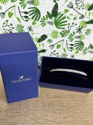 Swarovski Armreif Steine Sicherheitsverschluß Armband in Box Armspange neu - Bild 1 von 4