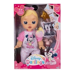 Muñeca bebé interactiva Disney Darlings Minnie Mouse rubia NUEVA varita musical - Imagen 1 de 7