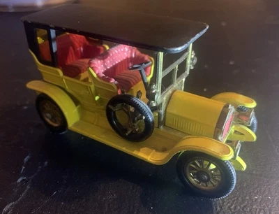 Matchbox Peugeot (1907) 1:43 Gelb / Models Of Yesteryear No. Y-5 von 1969 - Bild 1 von 4