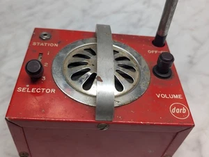 Vintage Red Darb Holiday Radio Fahrrad 3 Wege Kanal - Bild 1 von 19