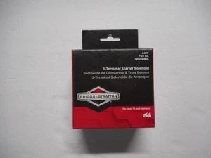 Briggs & Stratton 3-poliges Starterselenoid. 5409. 74500MA. Offener Karton. - Bild 1 von 14
