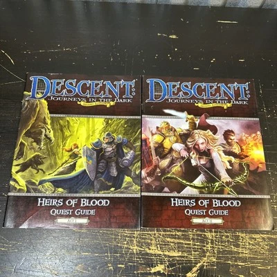 Descent Journeys in the Dark 2nd Edition Heirs of Blood Act I + II Quest Guides - Bild 1 von 4