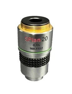 OLYMPUS SPlan20 0.46 160/0.17, Microscope objective, Good "Used" - Picture 1 of 24