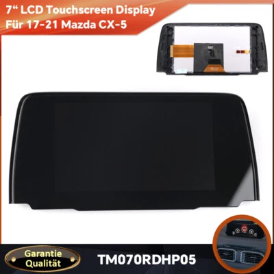 7" Glas LCD Display Touchscreen Ersatz für Mazda CX5 17-21 Nav Radio TM070RDHP05 - Bild 1 von 4